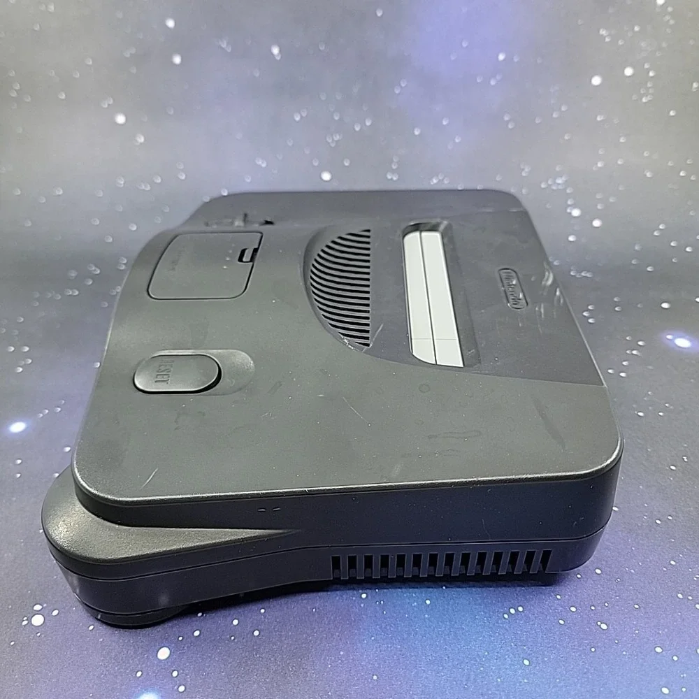 Nintendo 64 NUS-001 (USA) Black Console Only W/ Jumper Pak Tested Working